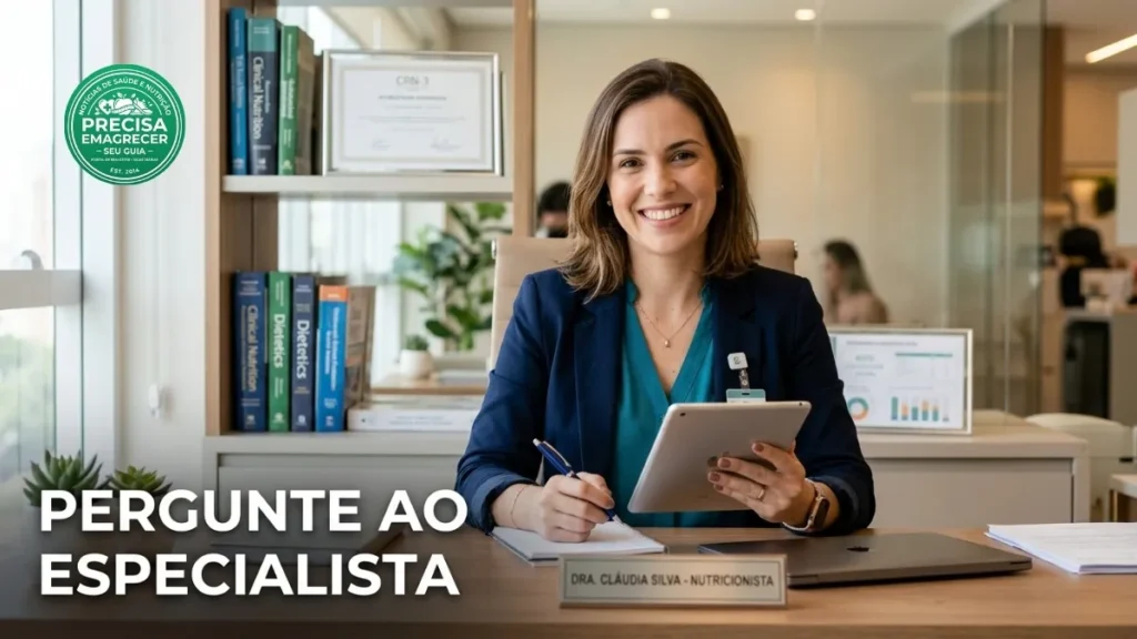 Especialista em nutrição técnica respondendo a dúvidas sobre suplementos e colesterol.
